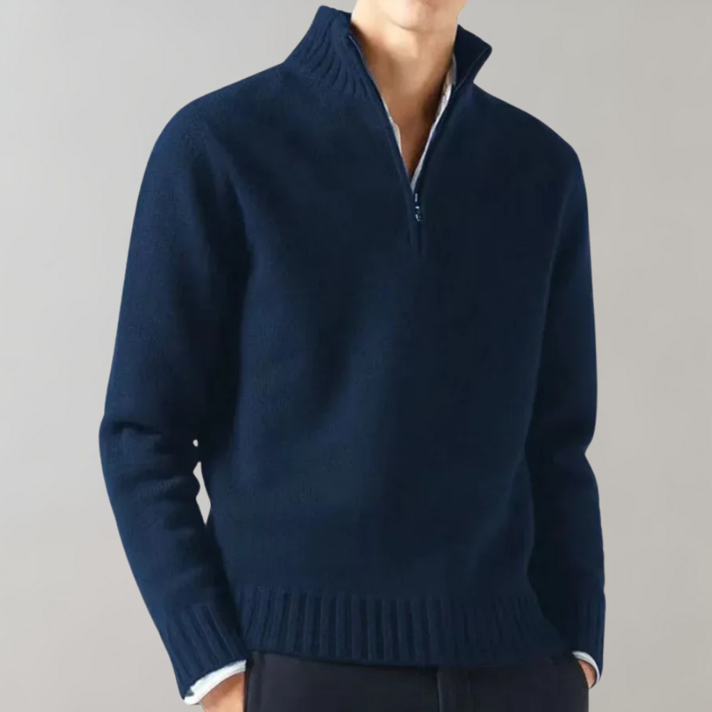 Bequemer Herren Sweater Baumwolle Elegant Größe