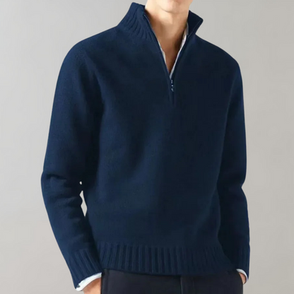 Bequemer Herren Sweater Baumwolle Elegant Größe