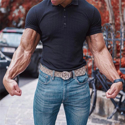Männer Poloshirt Baumwolle Klassisch Elegант