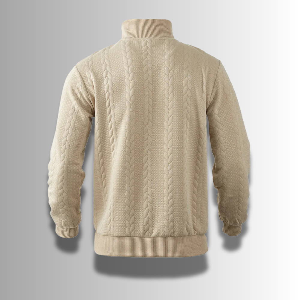 Herren Pullover Merinowolle Warm Hochwertig