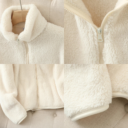 Damen Fleecejacke Warm Bequem Winter