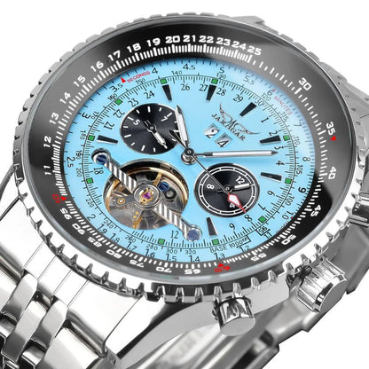 Luxus Herrenuhr Automatik Mechanisch Edelstahl - BerlinGlamour