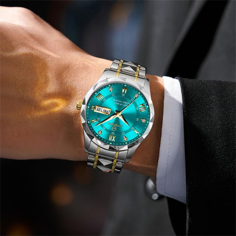 Herrenuhr Modern Edel Leder