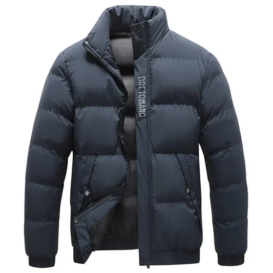 Jacke – Stehkragen und windabweisende Polyestermischung 0