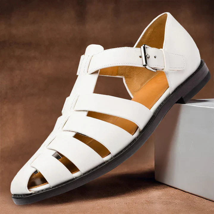 Elegante Herren Ledersandalen Komfortabel Sommer