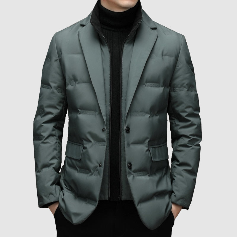 Herren Parka Jacke Warm Isoliert Premium Qualität