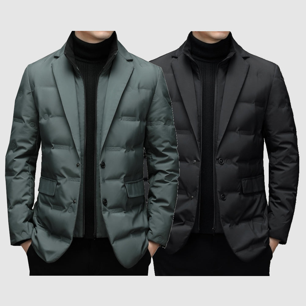 Herren Parka Jacke Warm Isoliert Premium Qualität