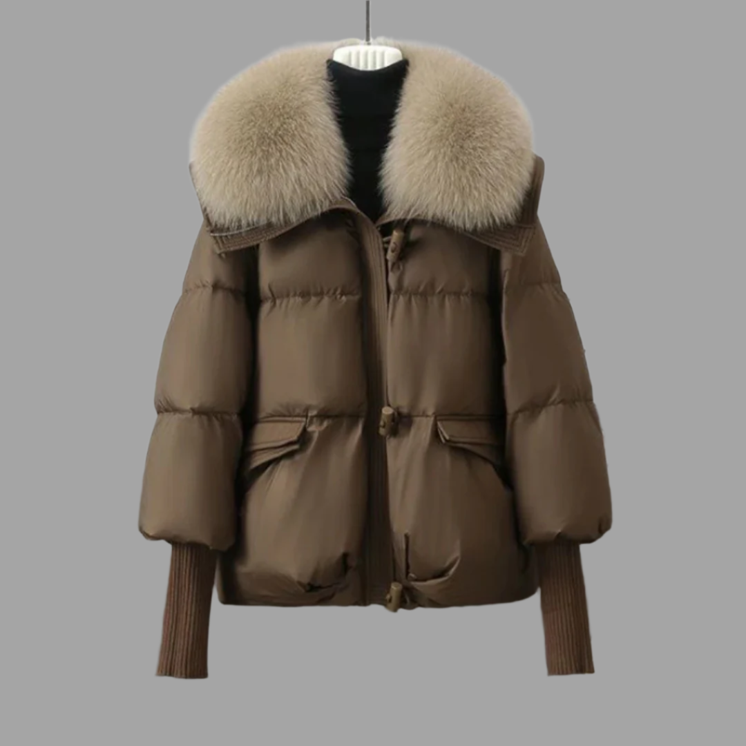 Daunenjacke Puffer Winterjacke Warm Damen