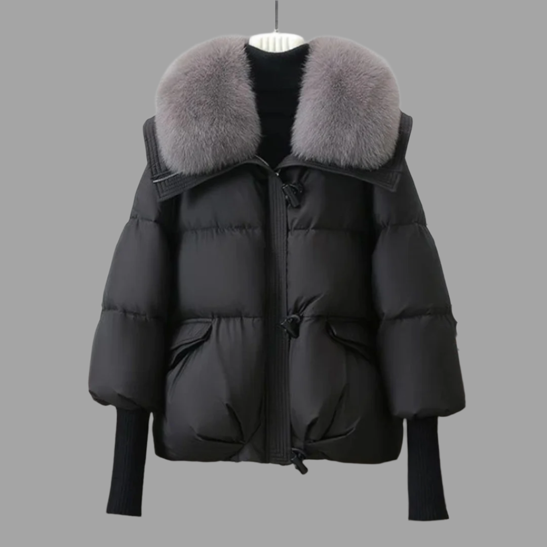 Daunenjacke Puffer Winterjacke Warm Damen