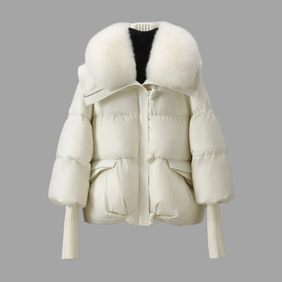 Daunenjacke Puffer Winterjacke Warm Damen