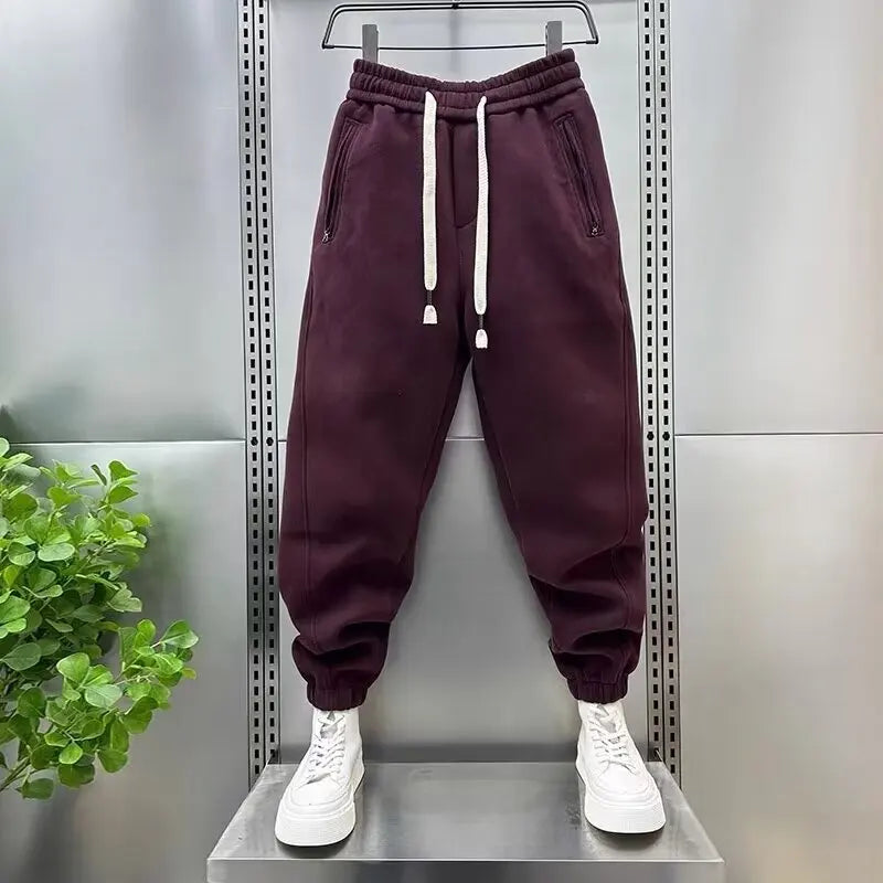 Elastische Herren Jogger Sweatpants mit Kordelzug - BerlinGlamour