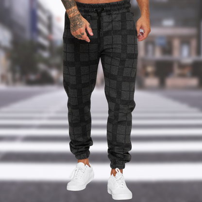 Herren Jogger Hose Elastisch Kordelzug - BerlinGlamour
