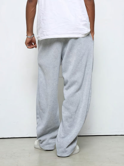 Jogger mit geradem Bein | Baggy | Kordelzug | Sweatpants | Jogger für Männer-Chaps Herrenmode