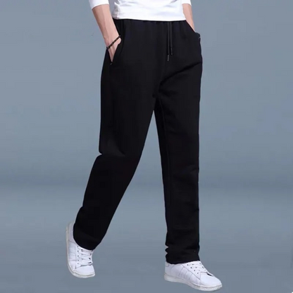 Bequeme Herren Jogginghose Gerades Bein Kordelzug - BerlinGlamour