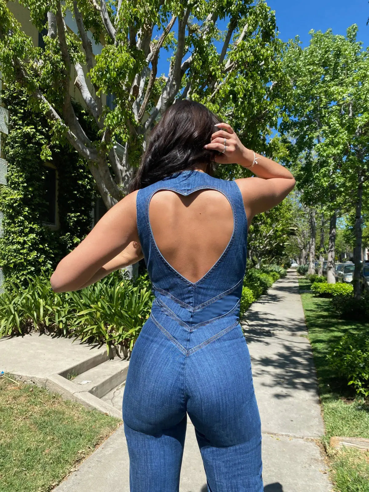 Emmie | Denim Jumpsuit Zendoo.de