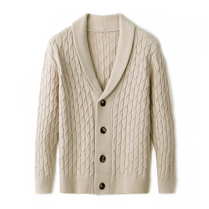Herren Strickjacke Klassisch Elegante Qualität