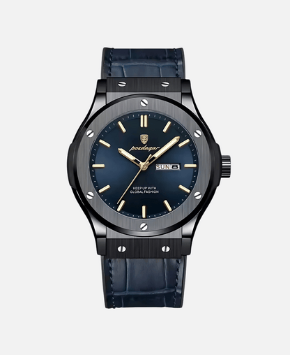 Herrenuhr Klassisch Leder Armband Elegante Design