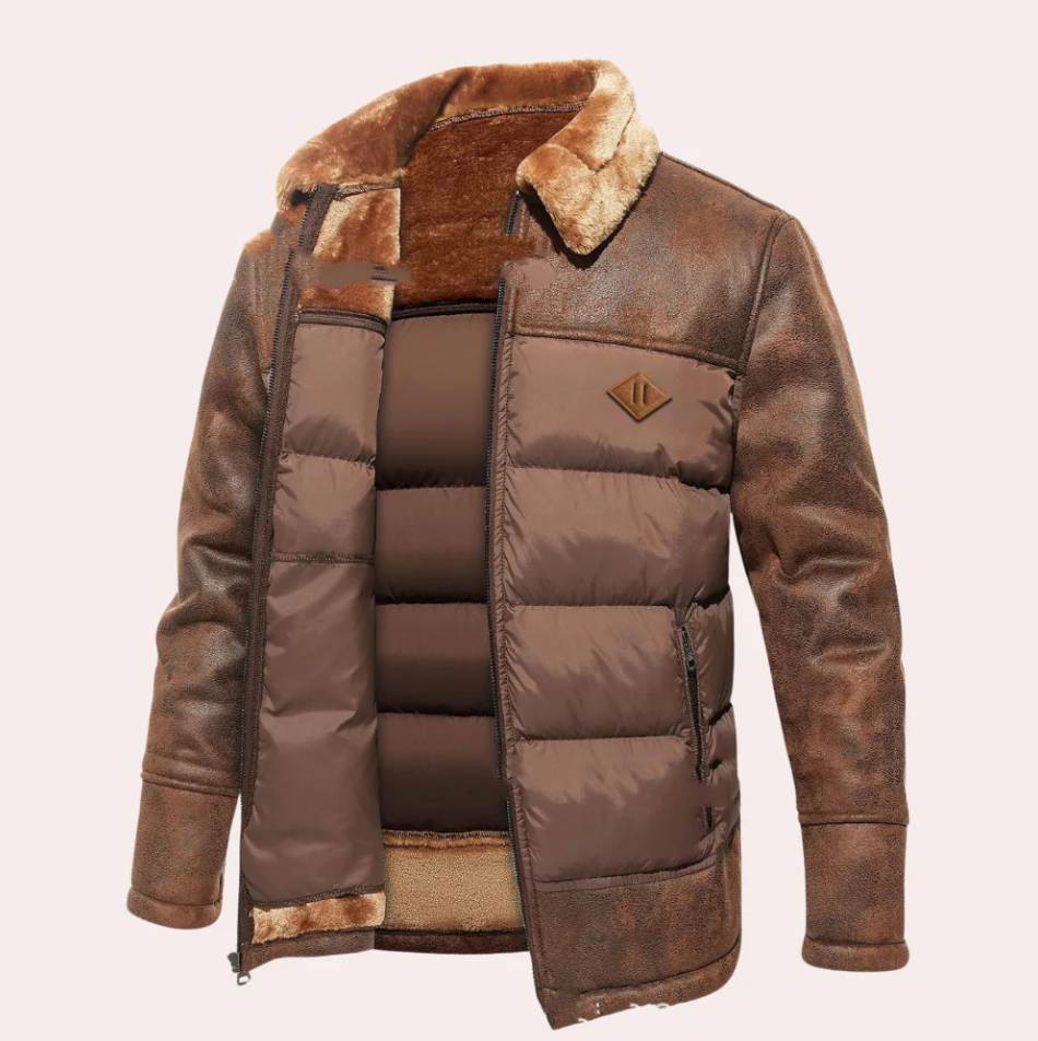 Herren Winterjacke Warm Kuschelig Wasserdicht - BerlinGlamour