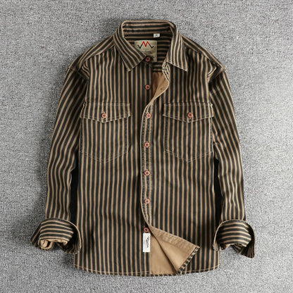 Herren Hemd Utility Style Baumwolle - BerlinGlamour