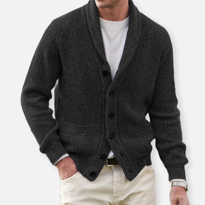 Herren Cardigan Strick Warm Bequem - BerlinGlamour