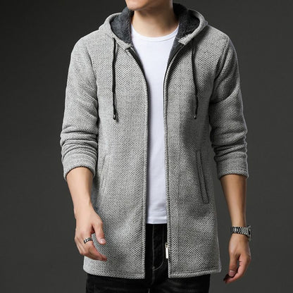 Herren Strickjacke Warm Fleecefutter Winter - BerlinGlamour