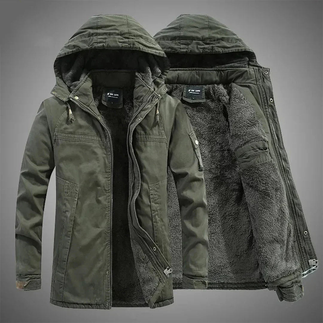 Herren Fleecejacke Warm Bequem Hochwertig
