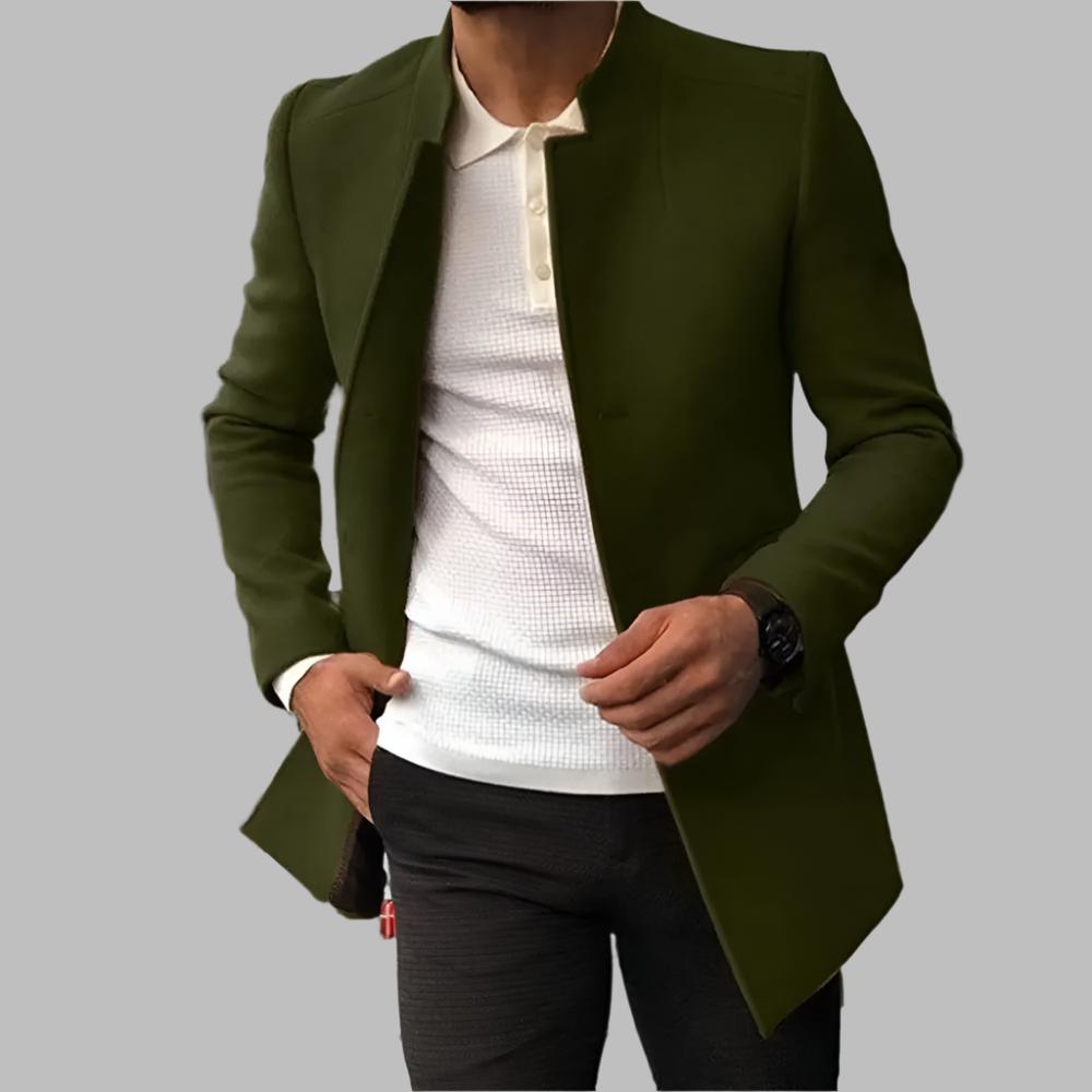 Herren Wollmantel Warm Elegant Winter - BerlinGlamour