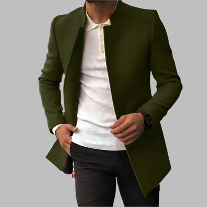 Herren Wollmantel Warm Elegant Winter - BerlinGlamour
