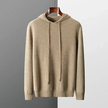 Kapuzenpullover für Männer Einfach Strick - BerlinGlamour