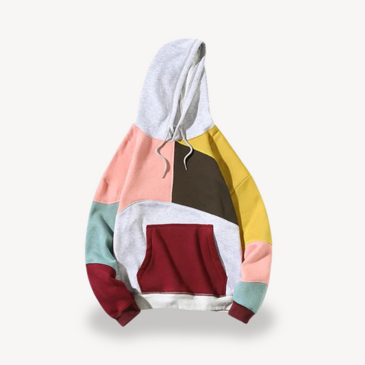 Kapuzenpullover mit Farbblockdesign | Loravelle 0