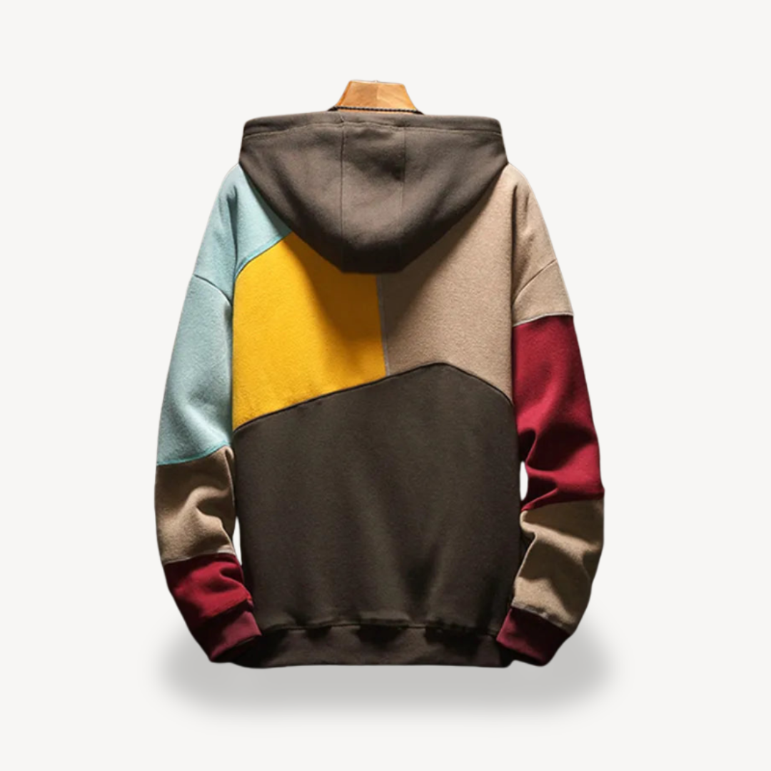 Kapuzenpullover mit Farbblockdesign | Loravelle 2