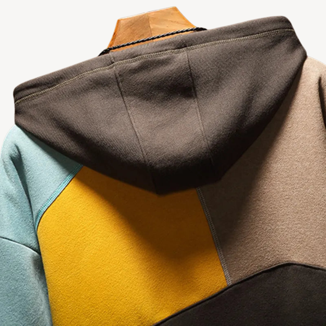 Kapuzenpullover mit Farbblockdesign | Loravelle 3