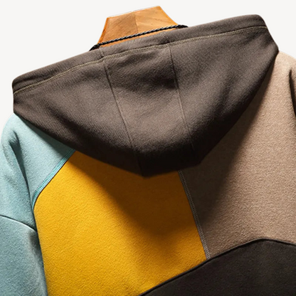 Kapuzenpullover mit Farbblockdesign | Loravelle 3