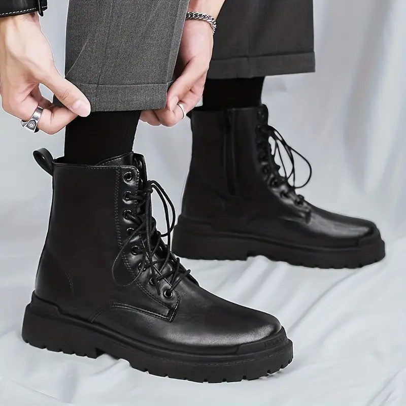 Herren Winterstiefel Schnürstiefel Warm Wasserdicht - BerlinGlamour