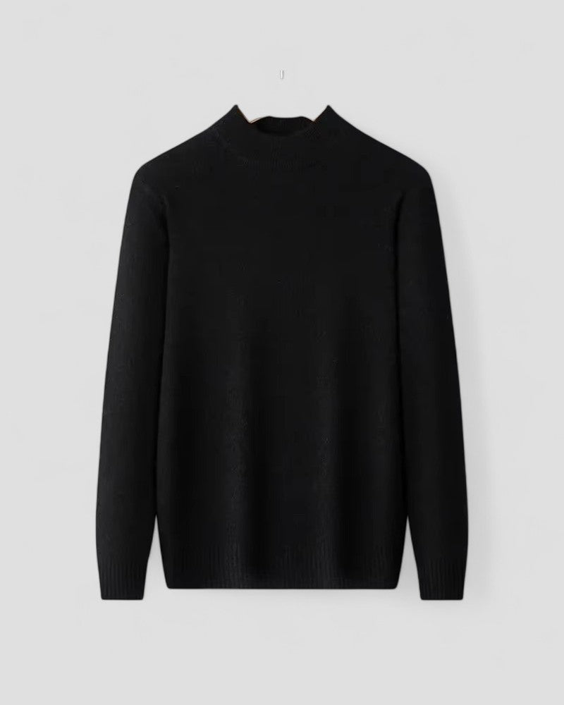 Kaschmir-Pullover mit Stehkragen für Herren 2