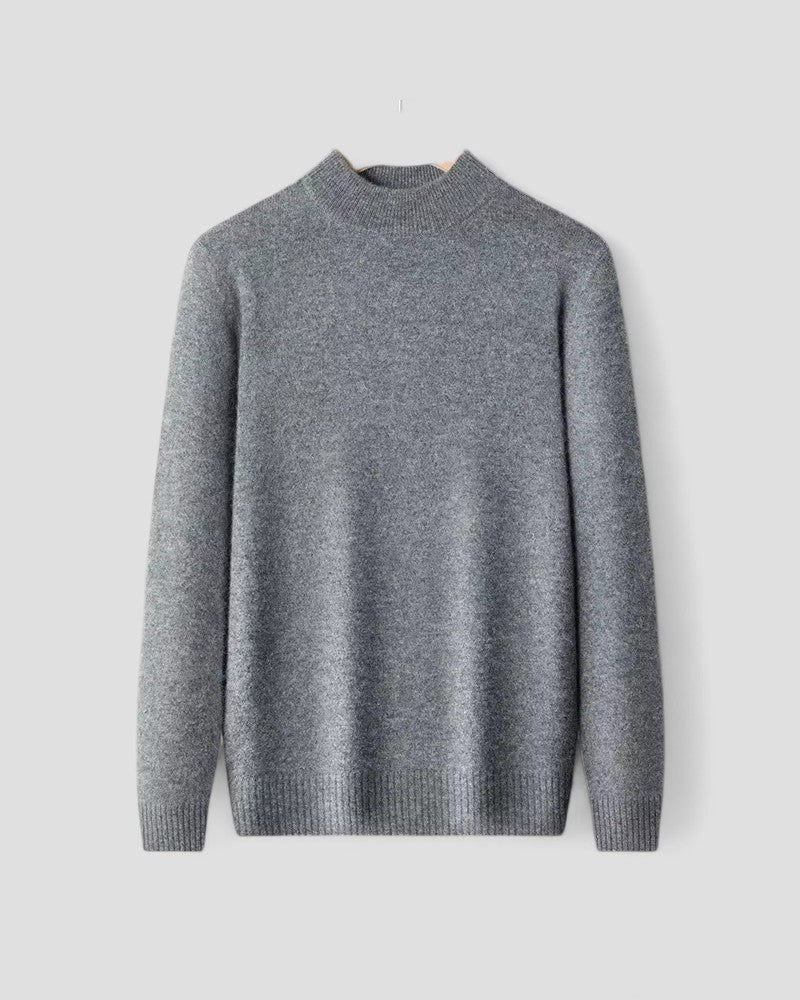 Kaschmir-Pullover mit Stehkragen für Herren 4