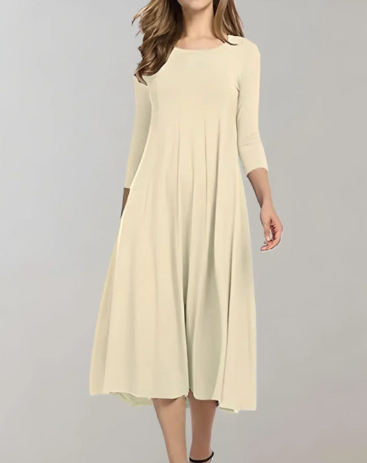 Elegantes Leichtes Midi Kleid Damen - BerlinGlamour