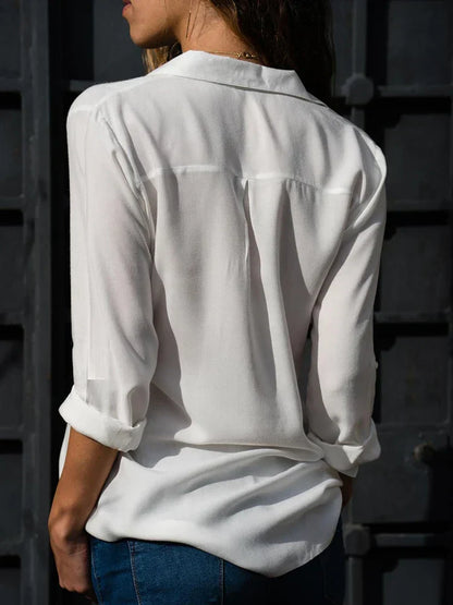 Elegante Damenbluse Klassisch Modern