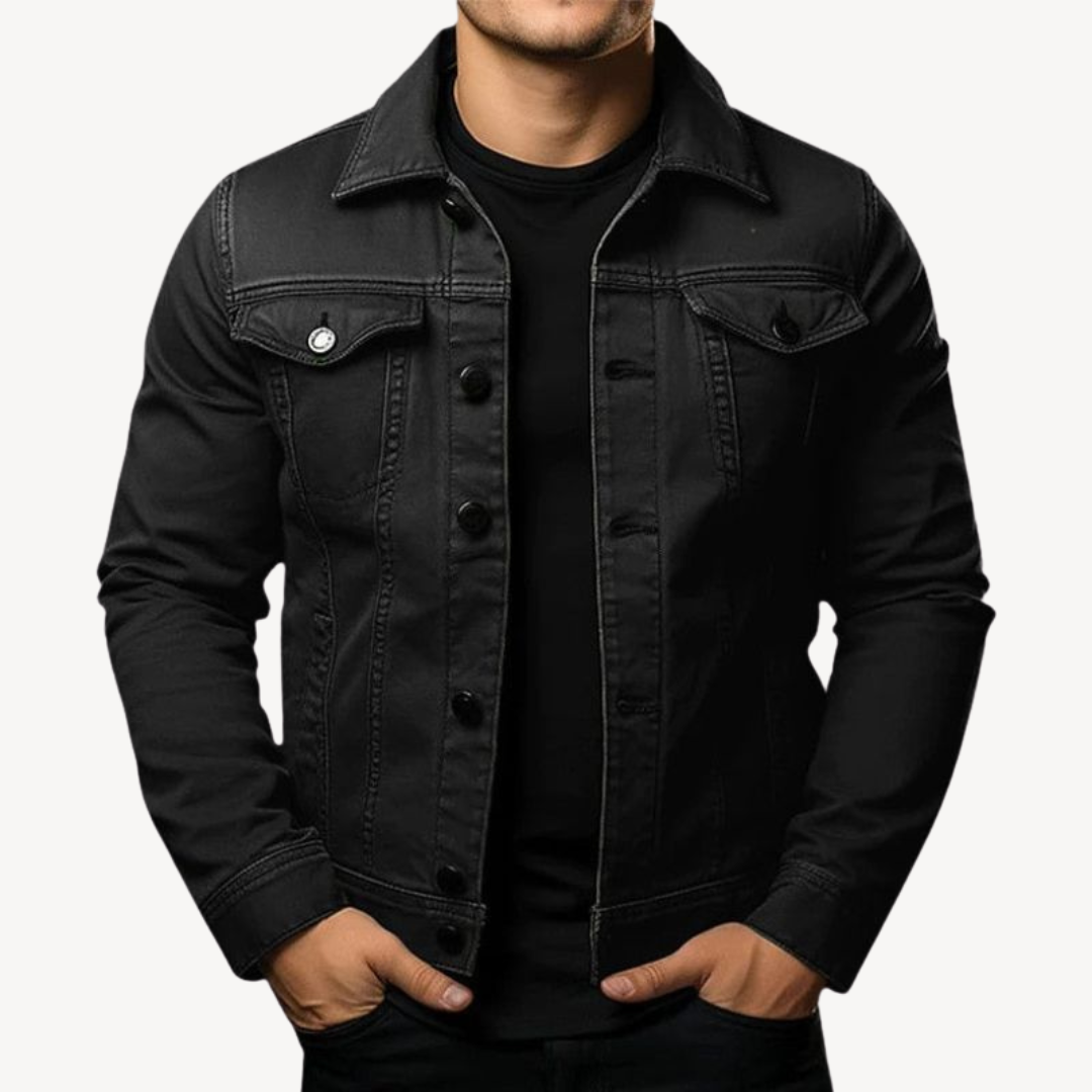 Klassische Jeansjacke für Herren | Loravelle 0