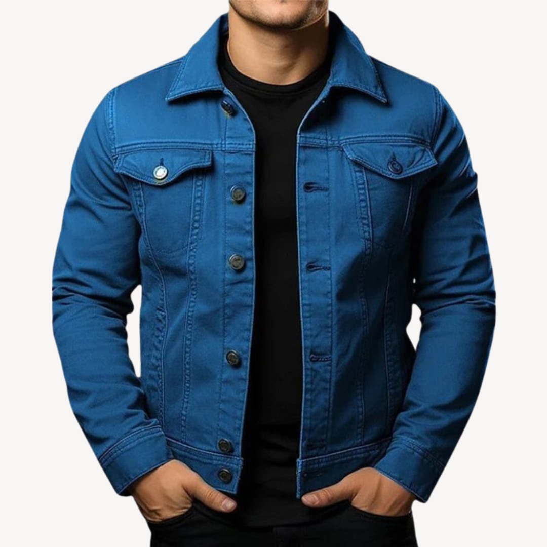 Klassische Jeansjacke für Herren | Loravelle 1