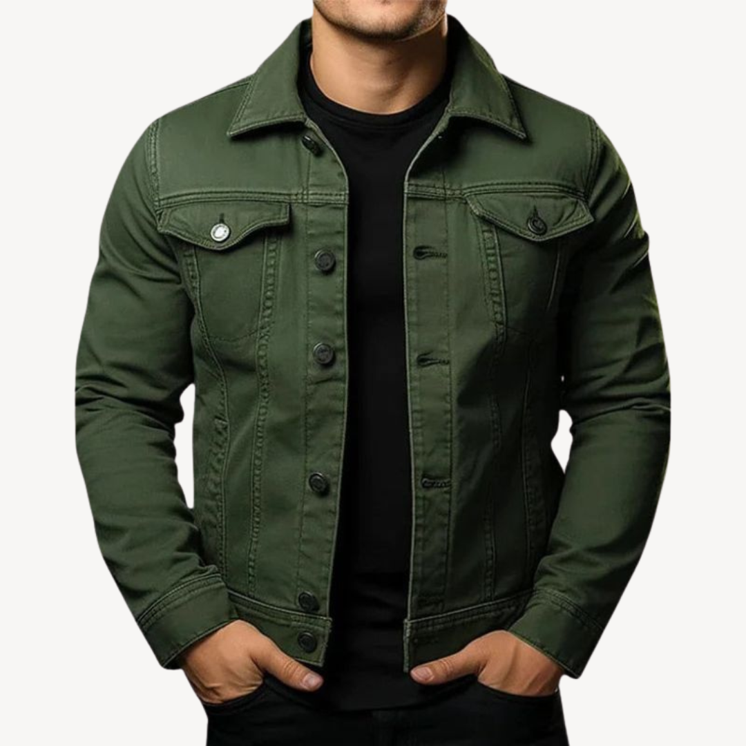 Klassische Jeansjacke für Herren | Loravelle 2