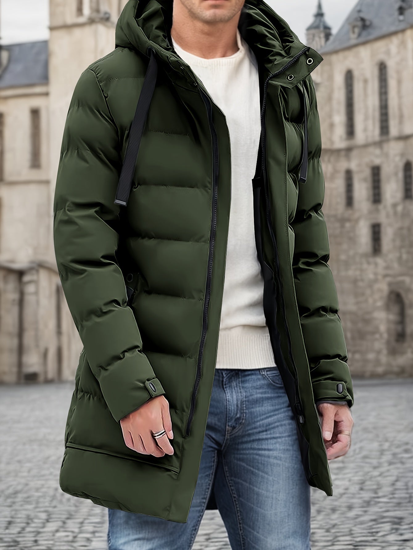 Wattierte Winterjacke Warm Isoliert Damen