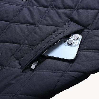 Klassische Winter-Steppjacke für Herren 6