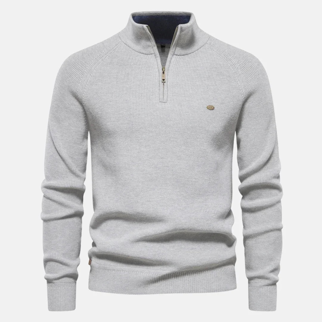 Klassischer Strickpullover für Herren 2