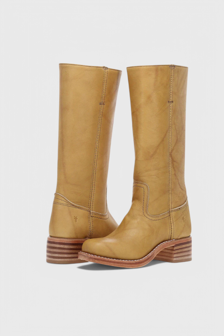 Damenstiefel Stylisch mit Blockabsatz und Plattform