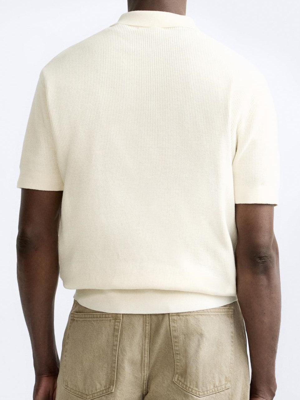 Strickpolo Herren Reißverschluss Elegantes Design
