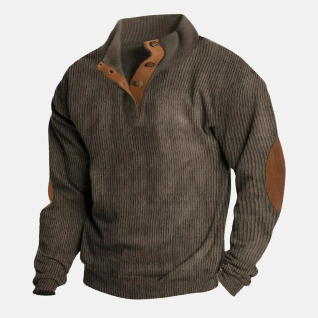 Knopf-Pullover für Herren 2