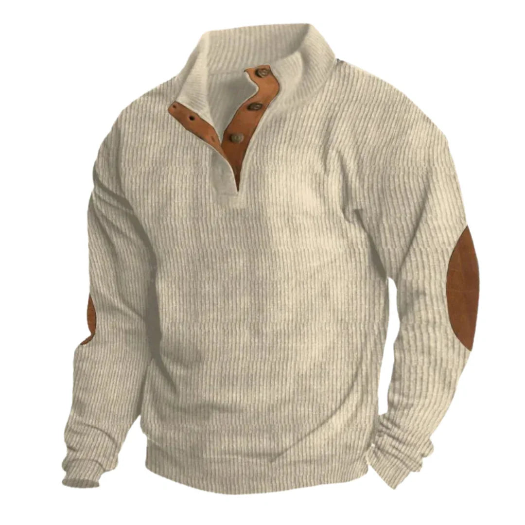 Knopf-Pullover für Herren 3