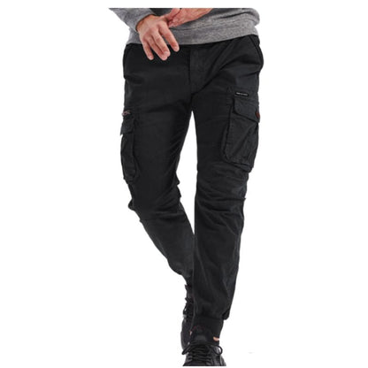 Herren Cargo-Hose Bequem Modern Grün - BerlinGlamour