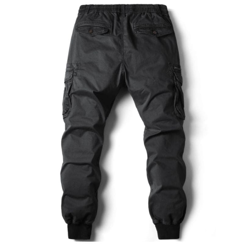 Herren Cargo-Hose Bequem Modern Grün
